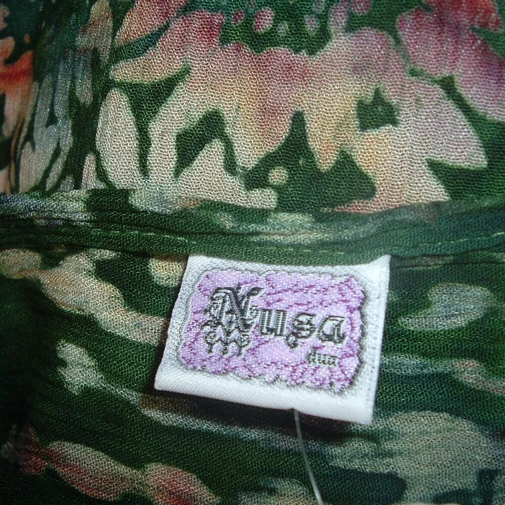 NWT Batik Scarf Wrap Nusa Indonesia - 61